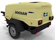 Дизельный компрессор Doosan 7/31E